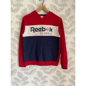 Reebok Classic Red Hoodie, Size Youth L